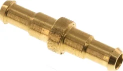 Gerader Steckanschluss 3mm-3mm innen, Messing