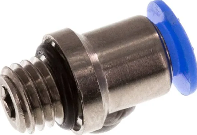 Gerader Steckanschluss M 7-4mm, Mini m. Innensechskt