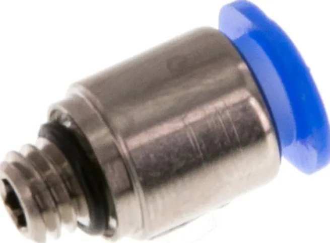 Gerader Steckanschluss M 6-6mm, Mini m. Innensechskt