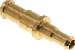 Gerader Steckanschluss 4mm-3mm innen, Messing