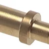 Gerader Steckanschluss 3mm-2mm innen, Messing