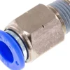 Gerader Steckanschluss NPT 1/4"-3/8" (9,52 mm), IQS-Inch