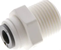 Gerader Steckanschluss R 3/8"-1/4" (6,35 mm), IQS-LE (EPDM-Dichtung)