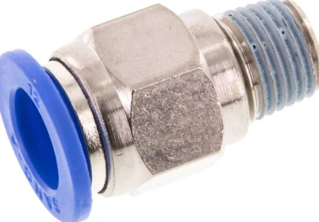 Gerader Steckanschluss R 1/4"-12mm, IQS-Standard