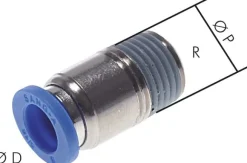 Gerader Steckanschluss R 1/8"-6mm, IQS-Standard m. Innens