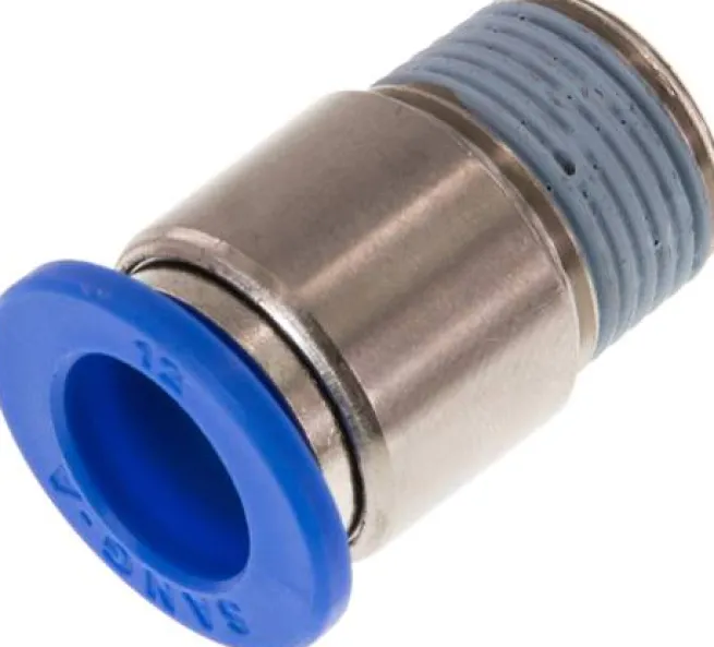 Gerader Steckanschluss R 3/8"-12mm, IQS-Standard m. Innens