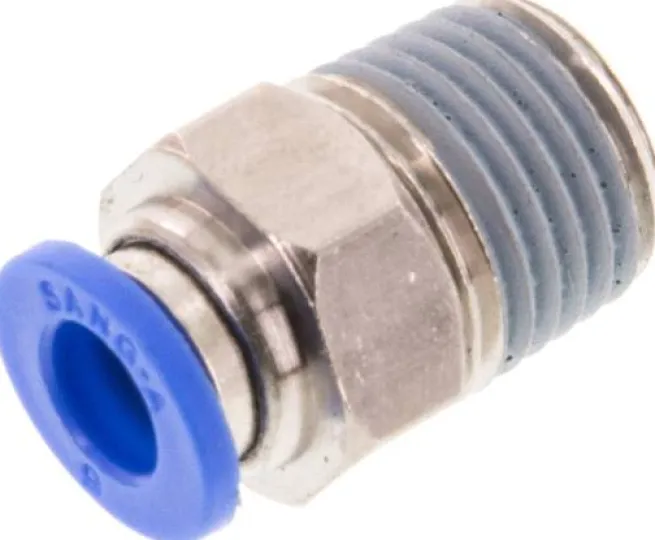 Gerader Steckanschluss R 1/4"-6mm, IQS-Standard