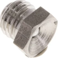 Gerader Trichterschmiernippel, M 8x1, 1.4305