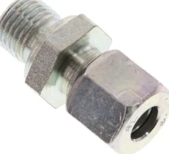 Gerade Schneidringverschr. G 1/4"-8 L (M14x1,5), Stahl verzinkt