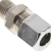 Gerade Schneidringverschr. G 1/4"-10 L (M16x1,5), Stahl verzinkt