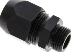Gerade Verschraubung G 3/8"-16x10mm, Aluminium