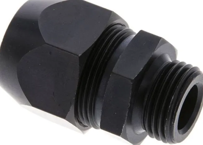 Gerade Verschraubung G 1/2"-20x13mm, Aluminium