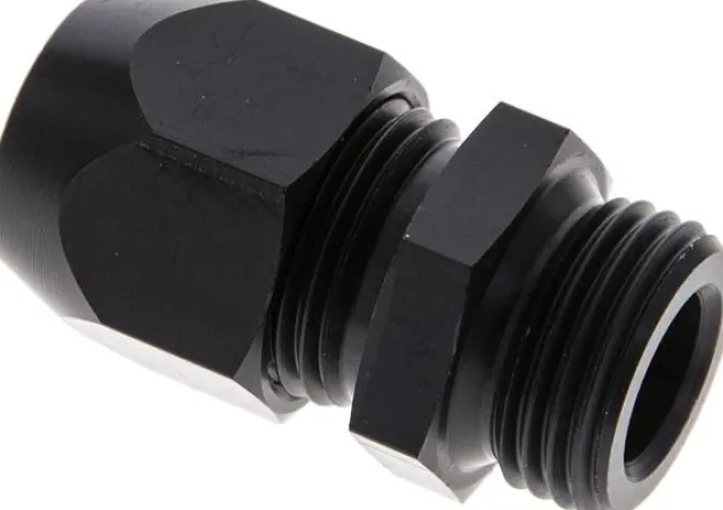 Gerade Verschraubung G 1/2"-15x9mm, Aluminium