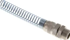 Gerade Verschraubung G 3/8"-12x9mm mit Knickschutz