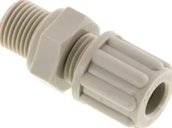 Gerade Verschraubung G 1/8"-6x4mm, Polypropylen