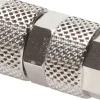 Gerade Verschraubung 10x8mm-10x8mm, Messing vernickelt