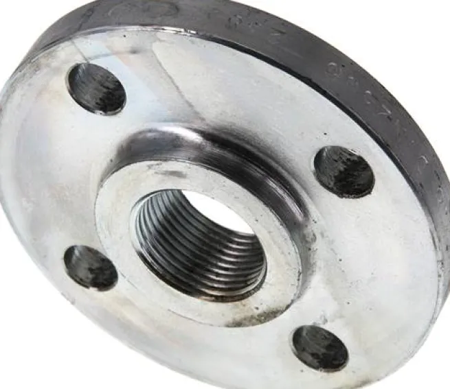 Gewindeflansch DN25-PN16 (DIN), Rp 1", DIN 2566, Stahl verzinkt