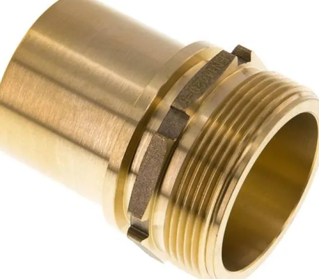 Gewindetülle, EN14420-5 G 2"-50 (2")mm, Messing
