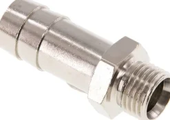 Gewindetülle G 1/4"-13 (1/2")mm, Messing vernickelt