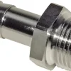 Gewindetülle G 1/8"-6 (1/4")mm, Messing vernickelt