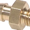 Gewindetülle M 5-6 (1/4")mm, Messing