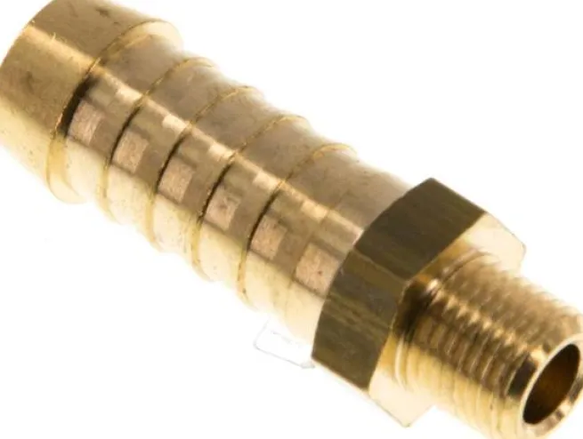 Gewindetülle M 8x0,75-9 (3/8")mm, Messing