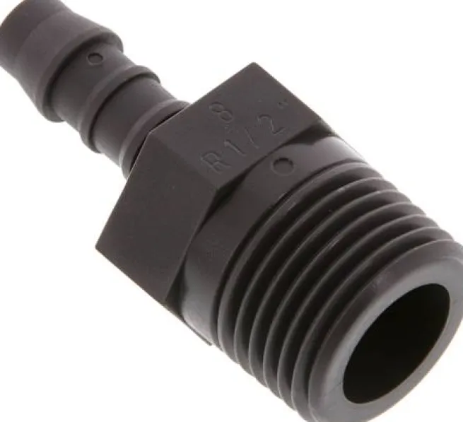 Gewindetülle R 1/2"-8 (5/16")mm, PA 6