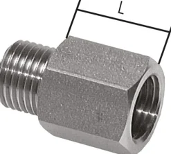Gewindeverlängerung G 3/8"-20mm, 1.4571