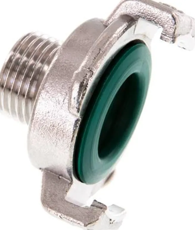 GK-Schlauchkupplung,G 1/2"(AG), Edelstahl, 25 bar