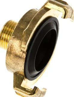 GK-Schlauchkupplung,G 3/8"(AG), Messing, 25 bar