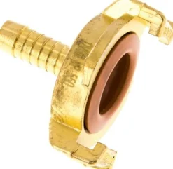 GK-Schlauchkupplung,10mm Schlauch, Messing mit KTW-Zulassung, 25 bar