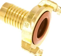 GK-Schlauchkupplung,19 (3/4")mm Schlauch, Messing mit KTW-Zulassung, 25 bar