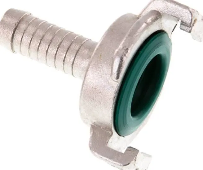 GK-Schlauchkupplung,13 (1/2")mm Schlauch, Edelstahl, 25 bar