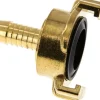 GK-Schlauchkupplung,13 (1/2")mm Schlauch, Messing gekuppelt nicht drehbar, 25 bar