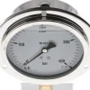 Glycerin-Einbaumanometer,Frontring, 100mm, 0 - 400 bar -Eco-Line