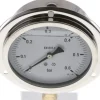 Glycerin-Einbaumanometer,Frontring, 100mm, 0 - 0,6 bar -Eco-Line
