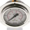Glycerin-Einbaumanometer,Frontring, 63mm, 0 - 2,5 bar