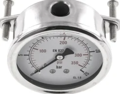 Glycerin-Einbaumanometer, 3kt-Frontring, 63mm, 0 - 25 bar -Eco-Line