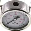 Glycerin-Einbaumanometer, 3kt-Frontring, 63mm, 0 - 40 bar -Eco-Line