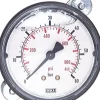 Glycerin-Einbaumanometer, KU-Frontring, 63mm, 0 - 1 bar