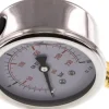 Glycerin-Manometer senkrecht (CrNi/Ms), 63mm, 0 - 16 bar -Eco-Line