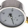 Glycerin-Manometer senkrecht (CrNi/Ms),100mm, 0 - 400 bar -Eco-Line
