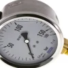 Glycerin-Manometer senkrecht (CrNi/Ms),100mm, 0 - 160 bar