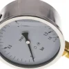 Glycerin-Manometer senkrecht (CrNi/Ms),100mm, 0 - 1,6 bar -Eco-Line