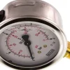 Glycerin-Manometer senkrecht (CrNi/Ms), 63mm, 0 - 4 bar