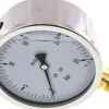 Glycerin-Manometer senkrecht (CrNi/Ms),100mm, 0 - 25 bar -Eco-Line