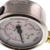 Glycerin-Manometer senkrecht (CrNi/Ms), 63mm, 0 - 2,5 bar