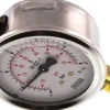 Glycerin-Manometer senkrecht (CrNi/Ms), 63mm, -1 bis 5 bar