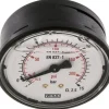 Glycerin-Manometer waagerecht (KU/Ms), 63mm, -1 bis 15 bar