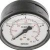 Glycerin-Manometer waagerecht (KU/Ms), 63mm, 0 - 40 bar